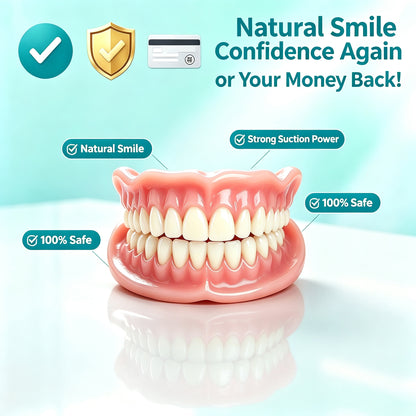 👑Ends Today: 70% OFF! ⏰VIXIRUS™ Medical Full Denture with  Strong Suction🦷Obtain Dental Association Certification