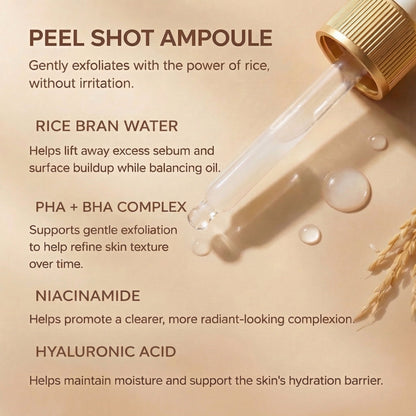 VIXIRUS®--Rice  Peel Shot Serum