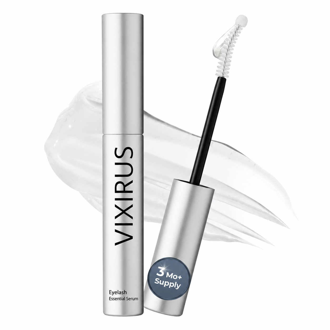 VIXIRUS Eyelash Growth Serum- Safe & Gentle Lashes Care, Fuller, Thicker in 2 Weeks, Non-Prostaglandin