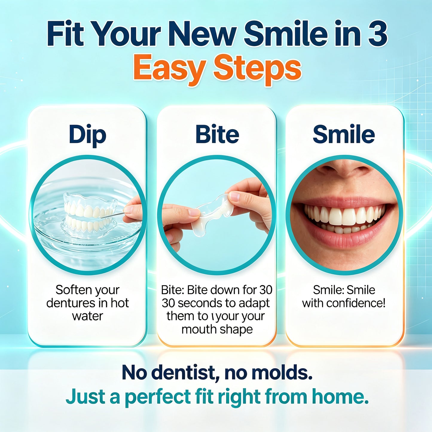 👑Ends Today: 70% OFF! ⏰VIXIRUS™ Medical Full Denture with  Strong Suction🦷Obtain Dental Association Certification