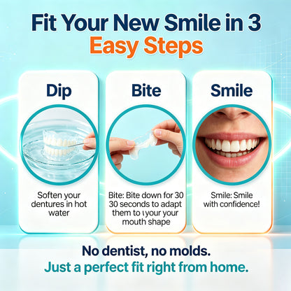 👑Ends Today: 70% OFF! ⏰VIXIRUS™ Medical Full Denture with  Strong Suction🦷Obtain Dental Association Certification