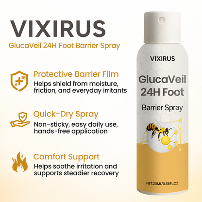 VIXIRUS® GlucaVeil 24H Foot Barrier Spray