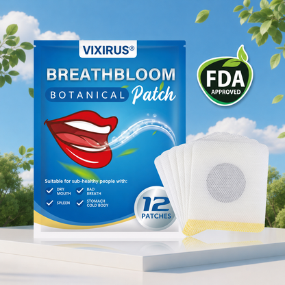 VIXIRUS® BreathBloom Botanical Patch