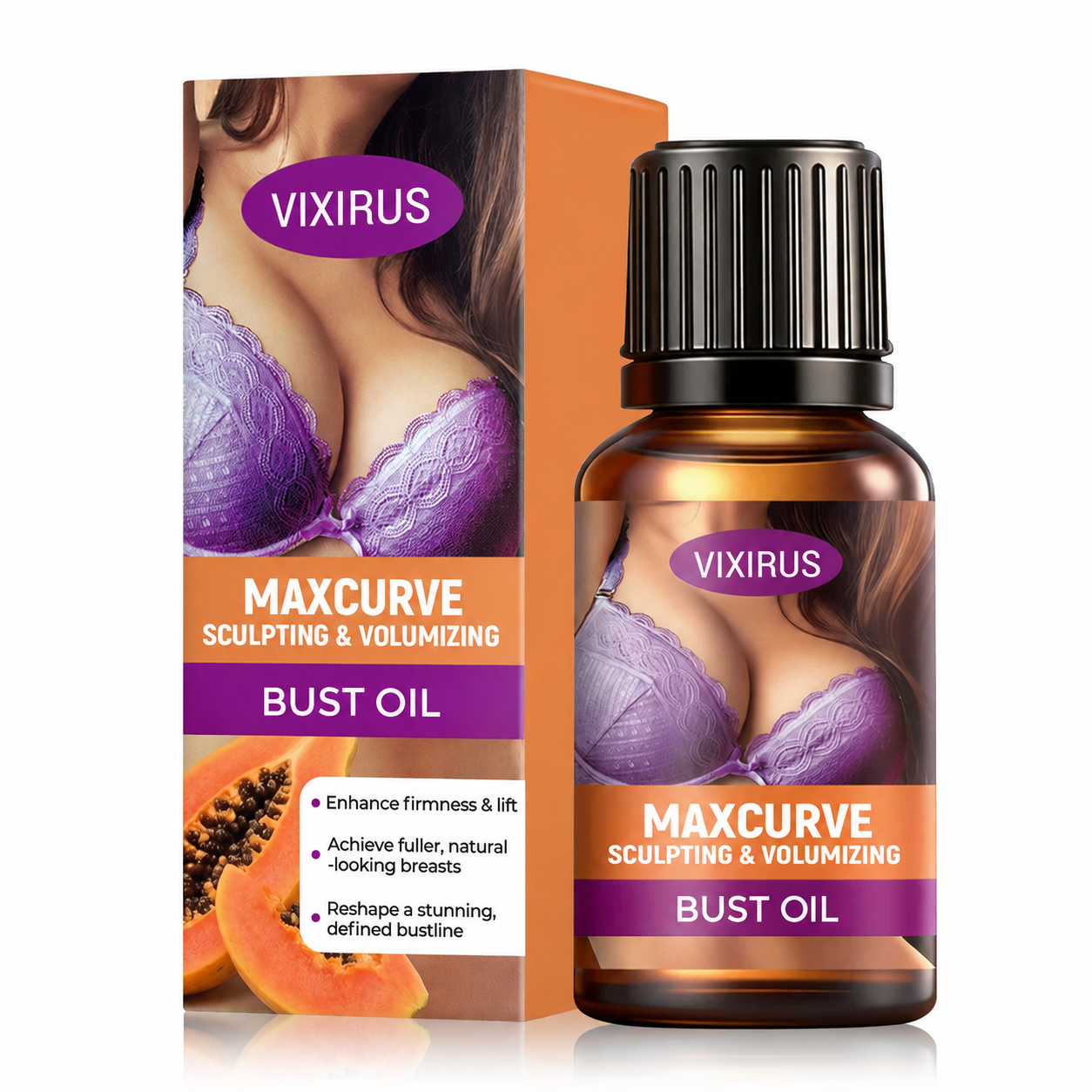 VIXIRUS® MaxCurve Sculpting Volumizing Body Oil