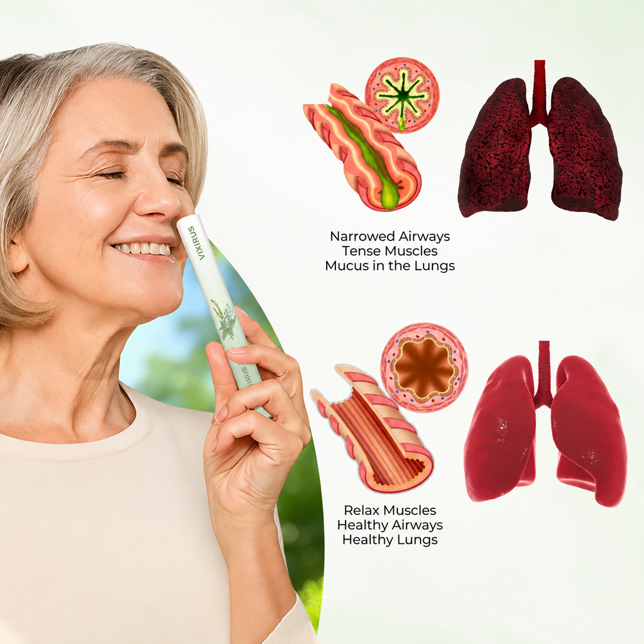 ❣️✅UK Owned and Operated|VIXIRUS® Botanical Mullein Lung Cleanse Diffuser (💝 Cough, wheezing, shortness of breath, sputum, stuffy nose, bronchitis, bronchitis, allergy symptoms, lung discomfort💝)