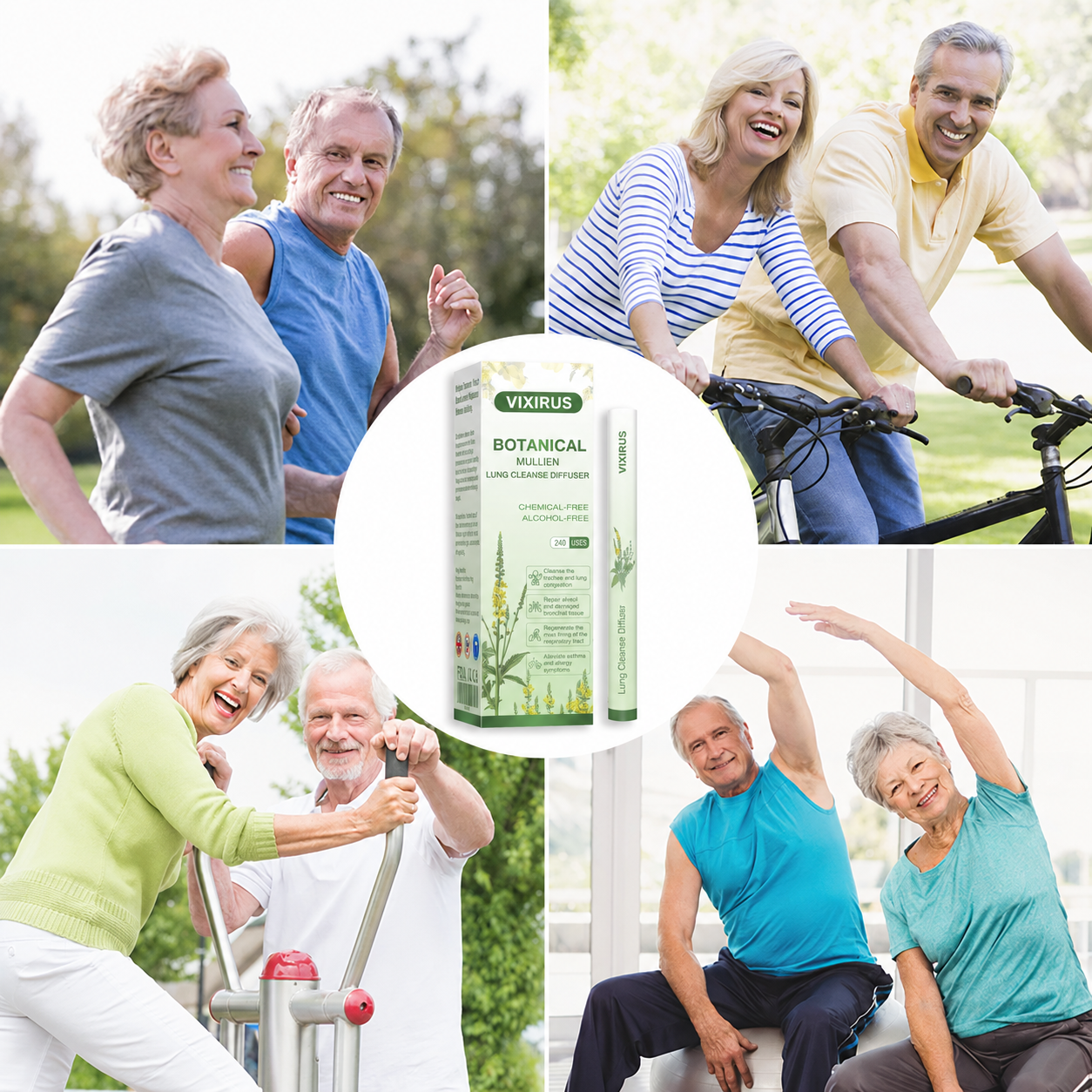 ❣️✅UK Owned and Operated|VIXIRUS® Botanical Mullein Lung Cleanse Diffuser (💝 Cough, wheezing, shortness of breath, sputum, stuffy nose, bronchitis, bronchitis, allergy symptoms, lung discomfort💝)