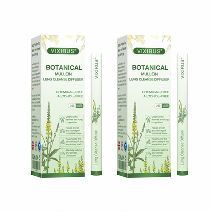❣️✅UK Owned and Operated|VIXIRUS® Botanical Mullein Lung Cleanse Diffuser (💝 Cough, wheezing, shortness of breath, sputum, stuffy nose, bronchitis, bronchitis, allergy symptoms, lung discomfort💝)