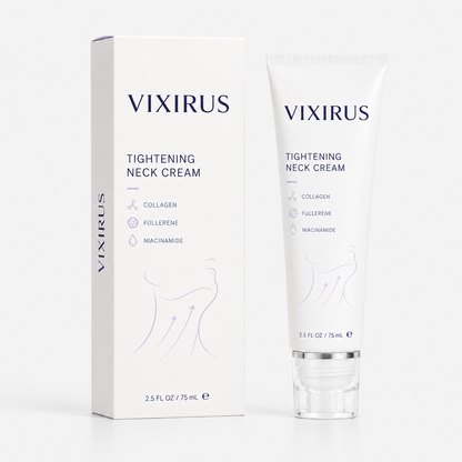 ✨ VIXIRUS™ Instant Neck Lift Cream — 🧴 Infused with Retinol & Hyaluronic Acid | Firms the Neck, Reduces Wrinkles & Double Chin