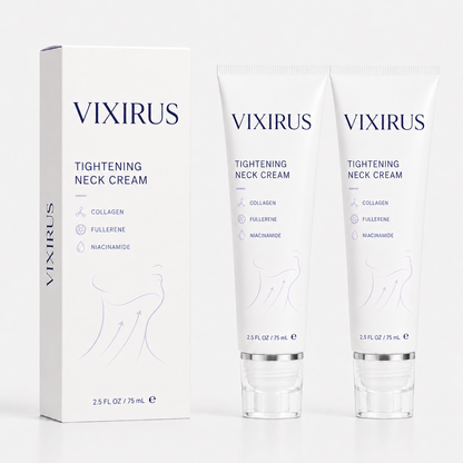 ✨ VIXIRUS™ Instant Neck Lift Cream — 🧴 Infused with Retinol & Hyaluronic Acid | Firms the Neck, Reduces Wrinkles & Double Chin