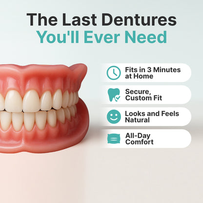 🌎Ends Today: 70% OFF! ⏰VIXIRUS™ Medical Full Denture with Strong Suctiond🦷Obtain American Dental Association (ADA) Certification