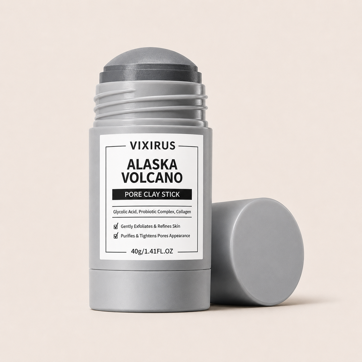 VIXIRUS 4-Variant Pore Clay Stick