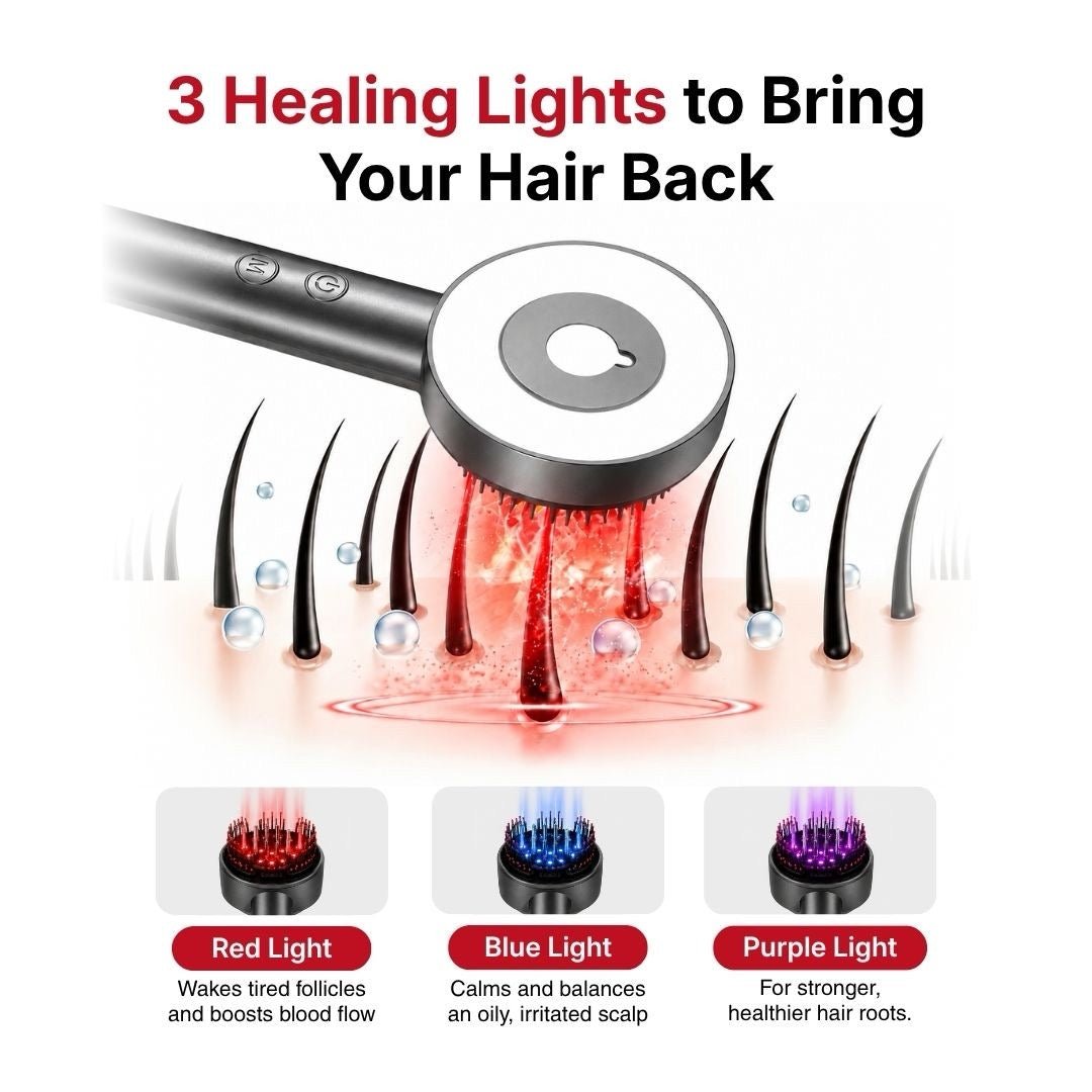 VIXIRUS® 3-in-1 Hair Revival Brush