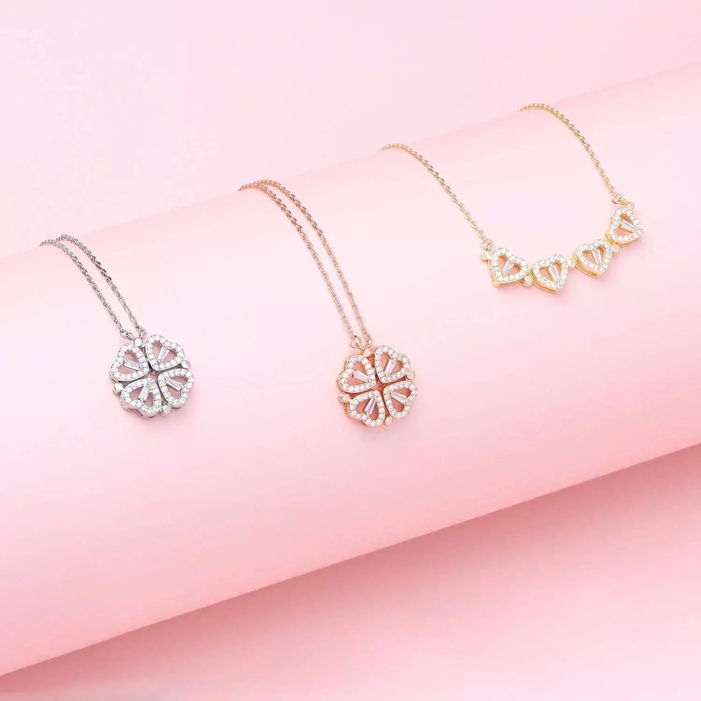 VIXIRUS®  Lucky Heart Necklace